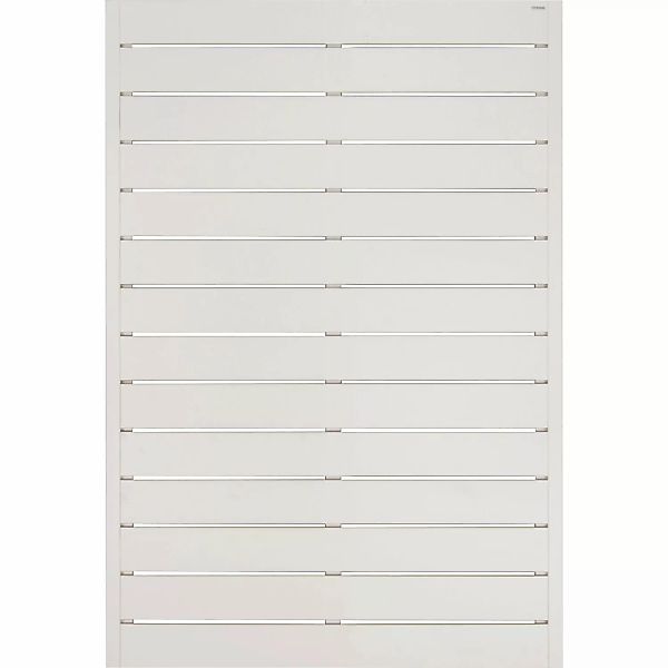 Sichtschutzzaunelement Faro Cream lackiert 180 cm x 90 cm günstig online kaufen