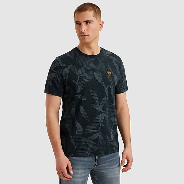 PME LEGEND T-Shirt "Short sleeve r-neck slub jersey aop", mit All-Over Prin günstig online kaufen