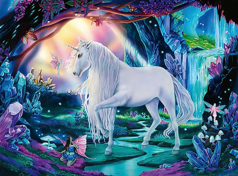 Ravensburger Puzzle Kristall-Einhorn, 300 Puzzleteile, Made günstig online kaufen