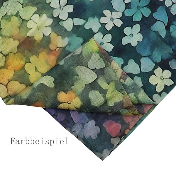 MIRROSI Loop Damen Schal mit Blümchen-Muster günstig online kaufen
