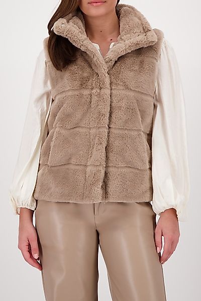 Monari Fellimitatweste Weste Basic fake fur günstig online kaufen