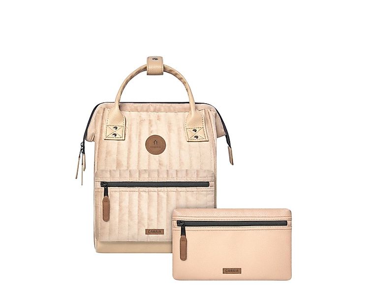 CABAIA Rucksack Guadalajara (Set, 3-tlg., inkl. 2 auswechselbaren Vordertas günstig online kaufen