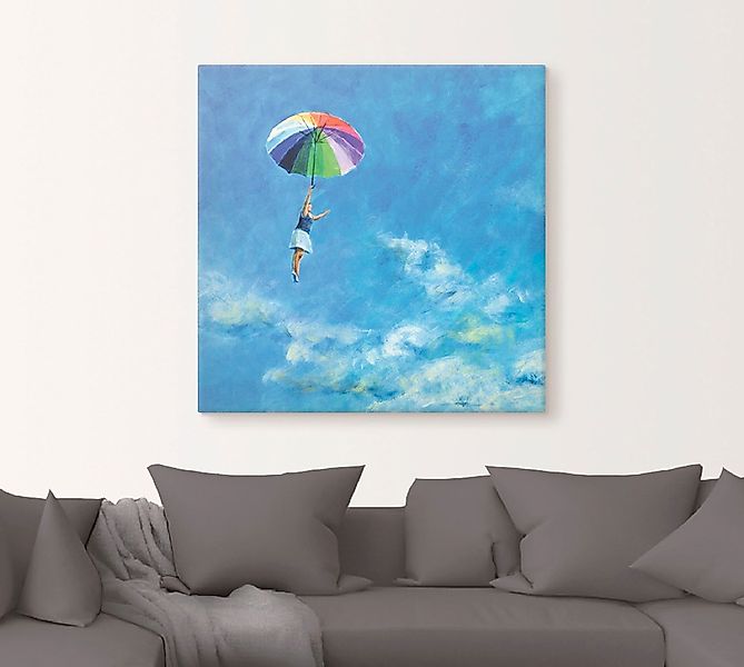 Artland Wandbild »Das Leben leben«, Frau, (1 St.), als Leinwandbild, Poster günstig online kaufen