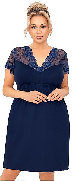 Donna Nachthemd Plus Size (Set, 1-tlg., 1-teilig) Damen Sleepshirt Plus Siz günstig online kaufen