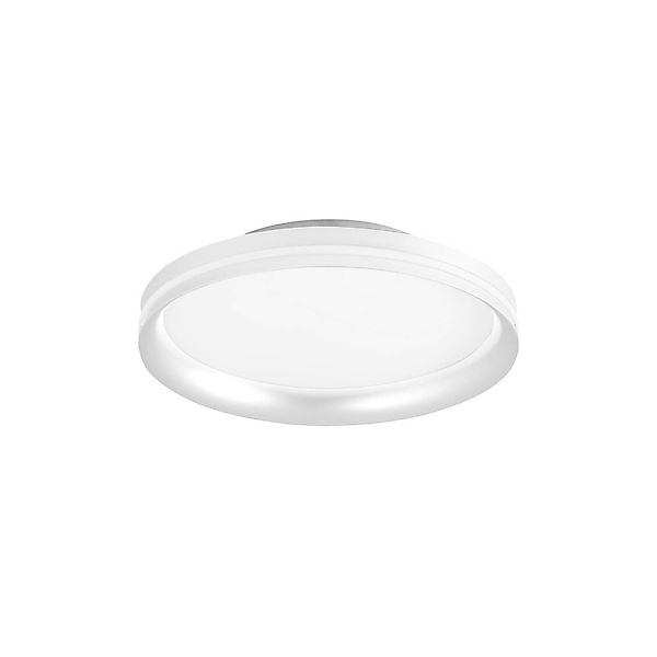 LED-Deckenlampe Isy, weiß, Ø 35 cm, Metall, CCT, dimmbar günstig online kaufen