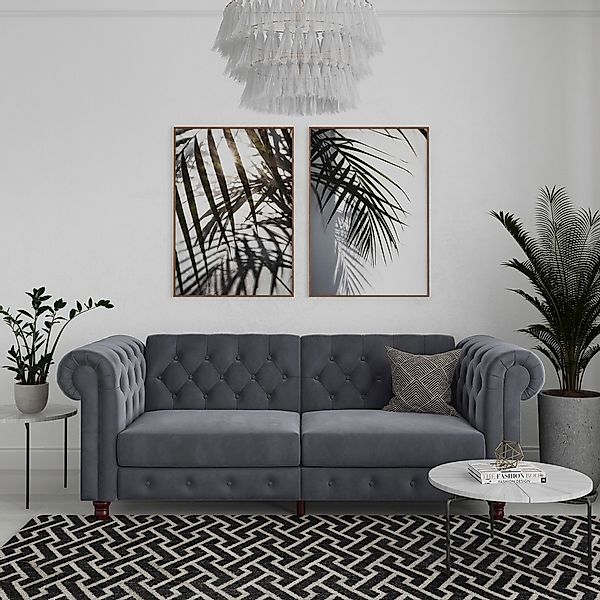 Dorel Home 3-Sitzer »Felix, Schlafsofa 236 cm, (Liegefläche 108x190cm), Rüc günstig online kaufen