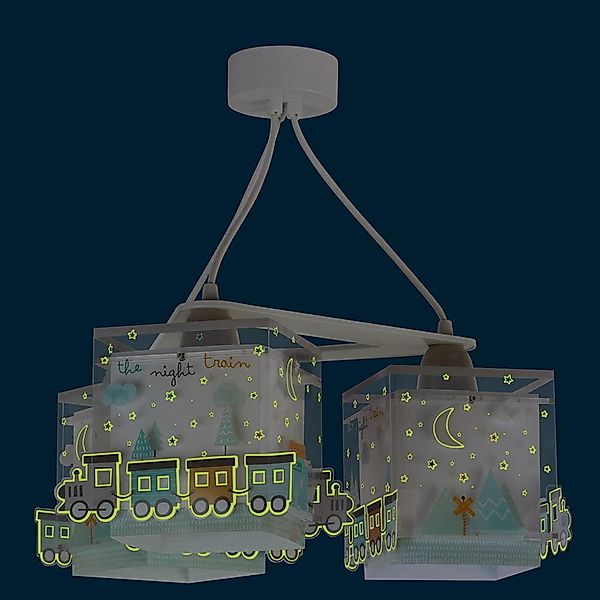 Kinderzimmer Pendelleuchte The Night Train 3xE27 günstig online kaufen