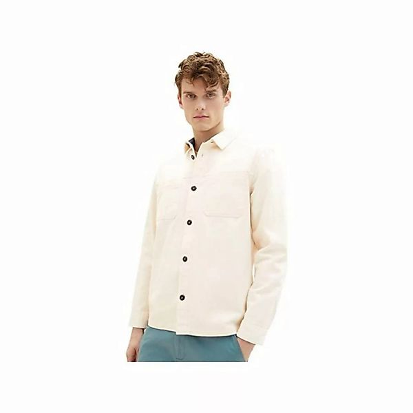 TOM TAILOR Langarmhemd beige (1-tlg) günstig online kaufen