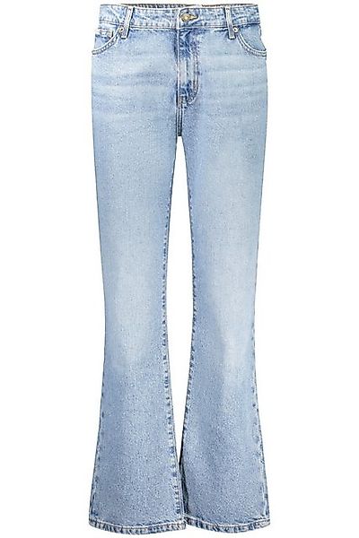 GUESS JEANS 5-Pocket-Jeans Damen Jeans in Blau: Mittlere Taille, gerader Sc günstig online kaufen