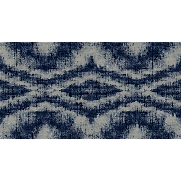 Fototapete Grafik Muster Abstrakt Indigo Blau Grau 5,00 m x 2,70 m FSC® günstig online kaufen