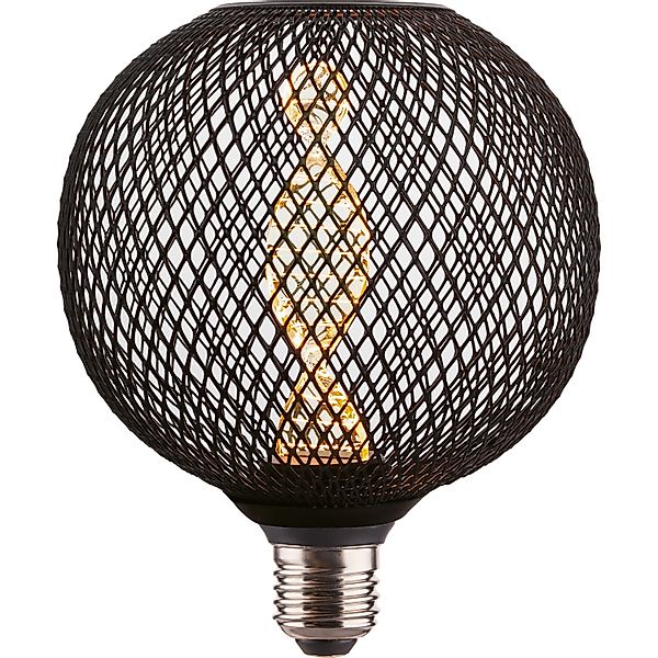 LED Dekoleuchte G125 Metall Schwarz günstig online kaufen