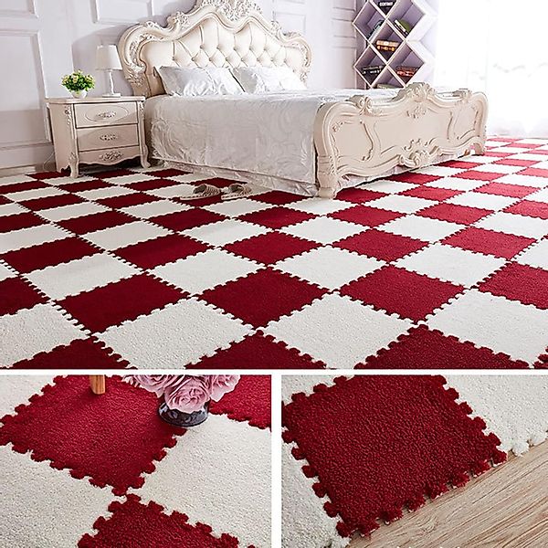 Coonoor Puzzlematte 9 Teile krabbeldecke Baby Kinder Puzzlematte Matte Spie günstig online kaufen