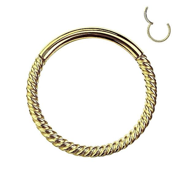 Taffstyle Nasenpiercing Piercing Segmentring Scharnier Clicker günstig online kaufen