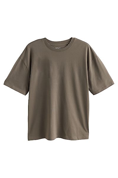Next T-Shirt Rundhals-T-Shirt im Relaxed Fit günstig online kaufen