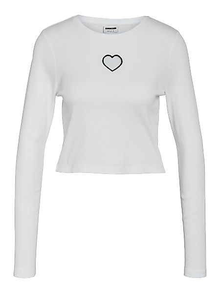 Noisy may T-Shirt Crop mit Cut-out-Detail günstig online kaufen