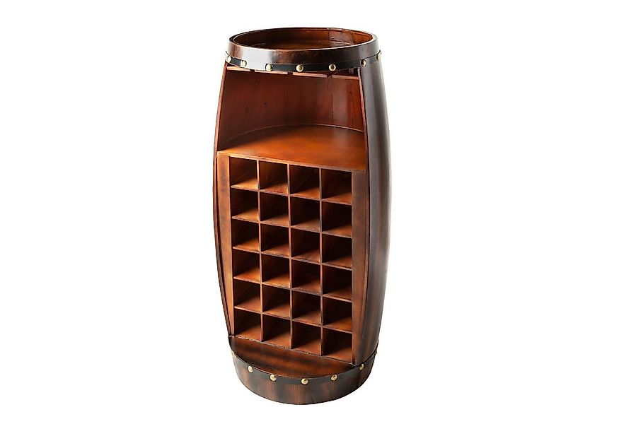 riess-ambiente Weinregal BODEGA 97cm coffee, Weinfass-Optik günstig online kaufen