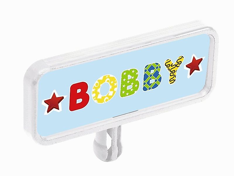 BIG Rutscherauto Outdoor Spielzeug Nummernschild Bobby Car My-Own-Plate wei günstig online kaufen