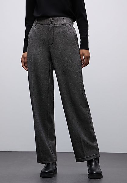 STREET ONE Stoffhose meliert, im Casual günstig online kaufen