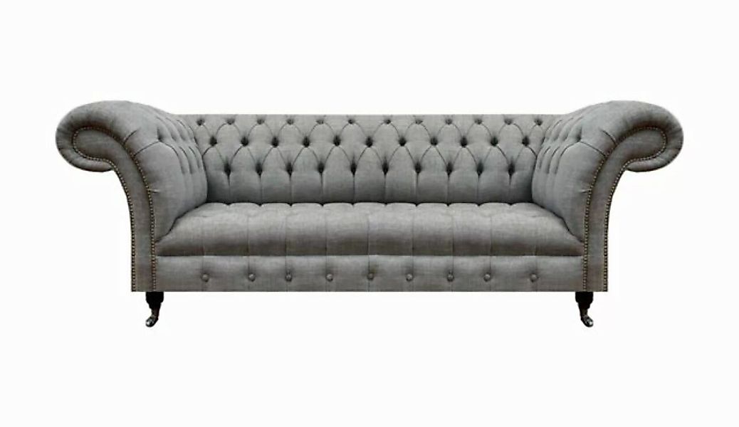 JVmoebel Chesterfield-Sofa Wohnzimmer Dreisitzer Sofa Polstermöbel Chesterf günstig online kaufen