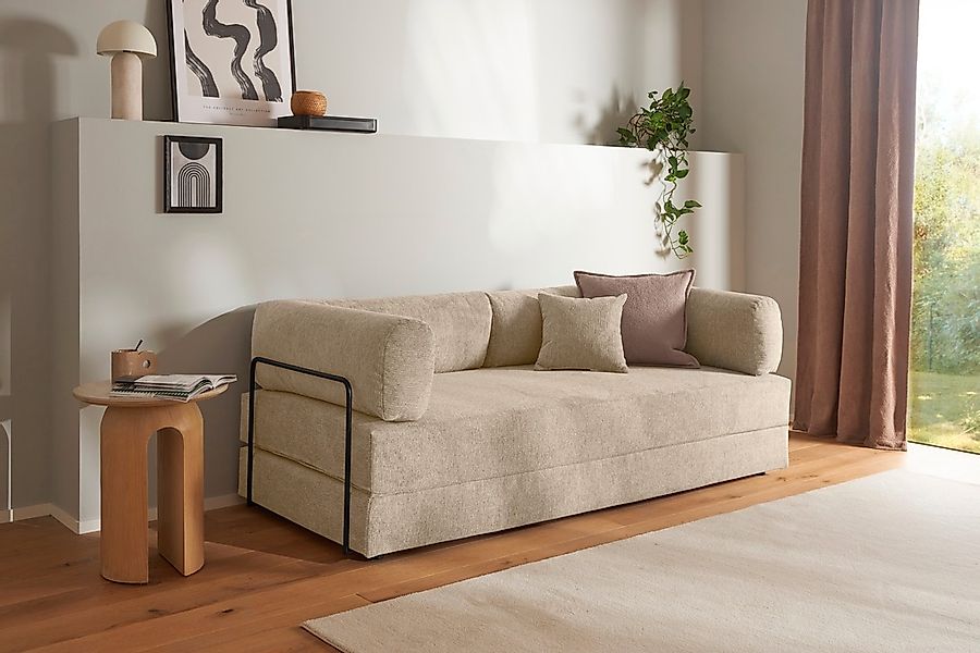 homsy by Ana Johnson Schlafsofa "Folda, Dauerschläfer, Breite 206 cm, Liege günstig online kaufen
