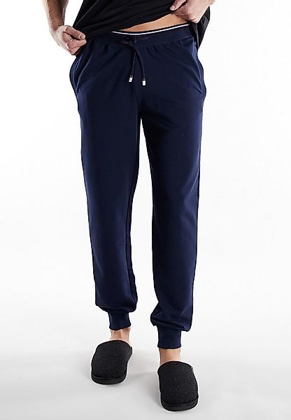 bugatti Pyjamahose Bologna mit Seitentaschen, niedriger Bund, bequem, elast günstig online kaufen