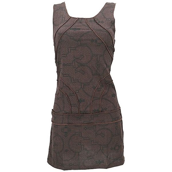 Guru-Shop Midikleid Ethno Minikleid, Festival Goakleid günstig online kaufen