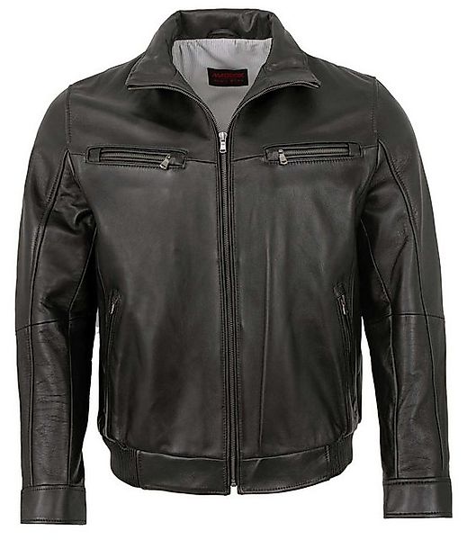 Maddox Lederjacke MAD46 MADDOX - Herren Lederjacke Blouson Lammnappa schwar günstig online kaufen