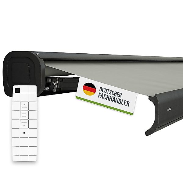 empasa Kassettenmarkise "CLASSIC" Markise Halbkassettenmarkise Fernbedienun günstig online kaufen