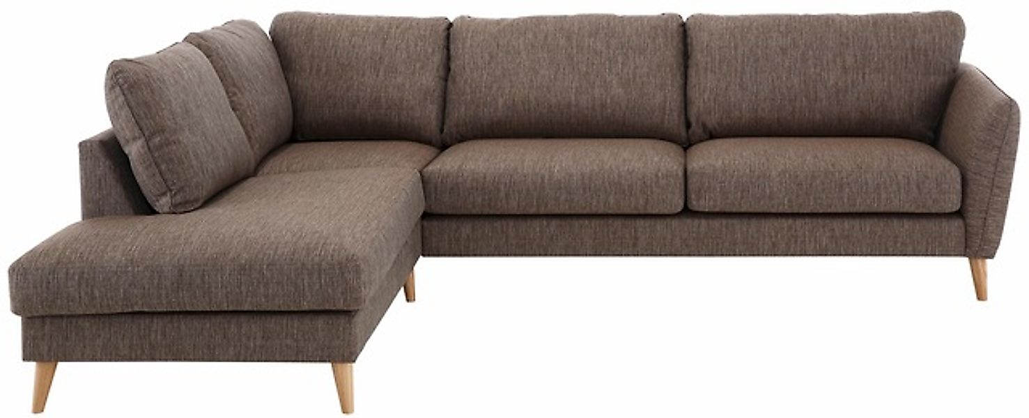 Home affaire Ecksofa "MARSEILLE 278/202 cm, L-Form, Ottom. rechts/links", m günstig online kaufen