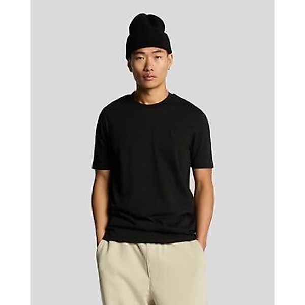 Lyle & Scott  T-Shirts & Poloshirts TS2255TON SUPERFINE-Z865 JET BLACK günstig online kaufen