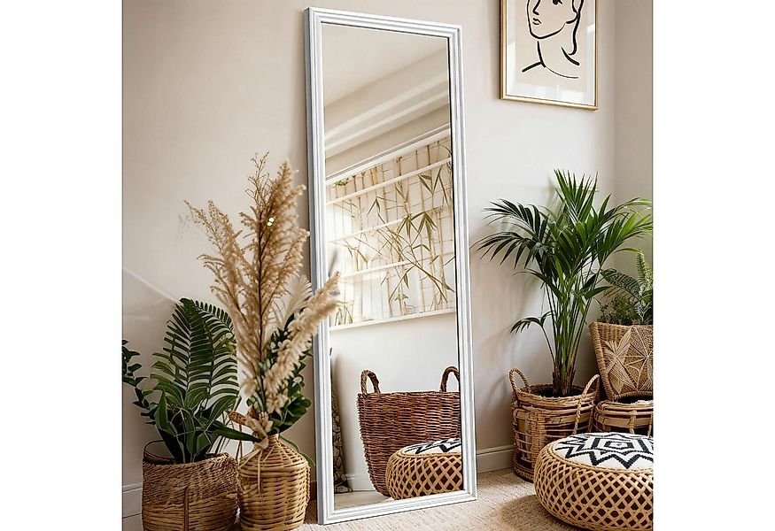 Yemaster Ganzkörperspiegel Ganzkörperspiegel 160x50 cm aus massivem Holz mi günstig online kaufen