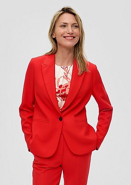 s.Oliver Jackenblazer Indoor-Blazer Blazer aus Viskosemix günstig online kaufen