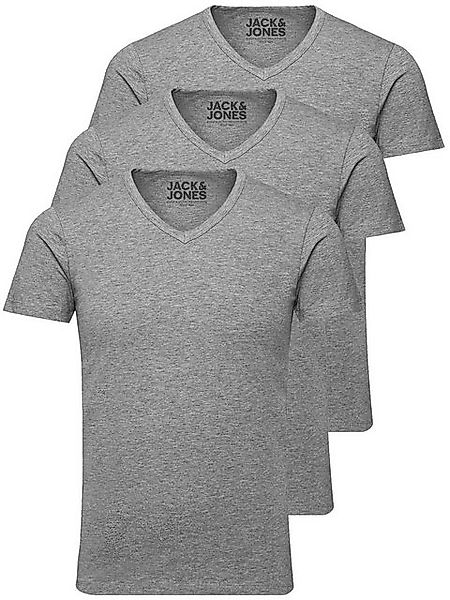 Jack & Jones T-Shirt Basic V-Neck (3-tlg., 3er Pack) etwas länger geschnitt günstig online kaufen