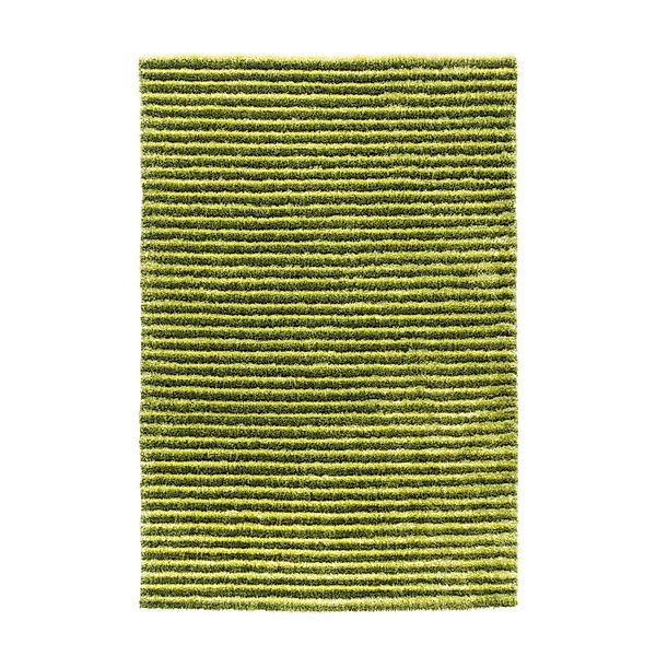 MeGusta Shaggy Hochflor Teppich Klassisch Uni Grün Polyester 140x200 cm Ang günstig online kaufen