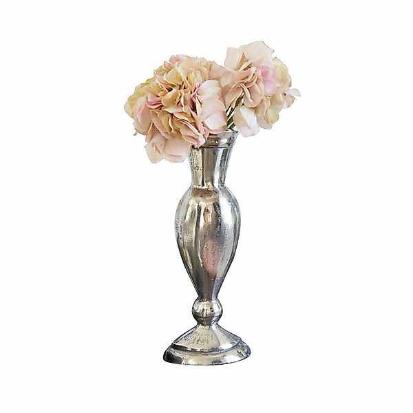 Mirabeau Tischvase Vase Carvella silber günstig online kaufen
