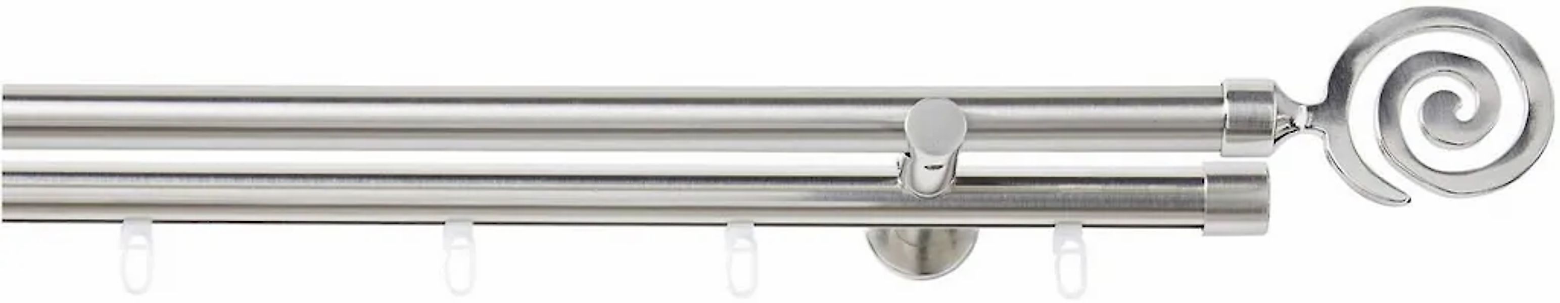 Good Life Kombi-Vorhangstange "Espiral" Ø 20 mm 2 läufig-läufig Fixmaß günstig online kaufen