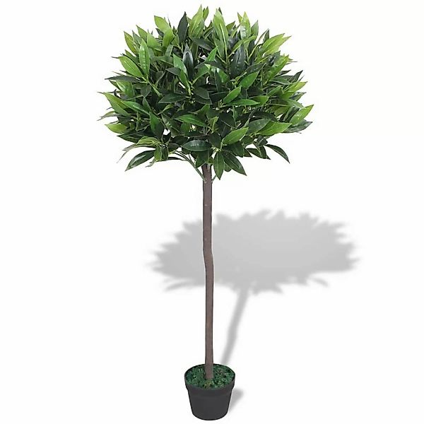 Künstlicher Lorbeerbaum Mit Topf 125 Cm Grün günstig online kaufen
