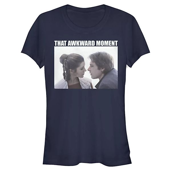 Star Wars - Han Solo & Prinzessin Leia Awkward - Frauen T-Shirt günstig online kaufen