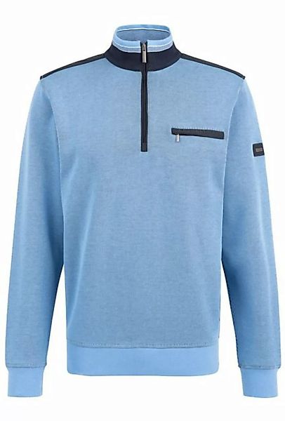 bugatti Sweatshirt HERREN SWEATSHIRT, blaugrau günstig online kaufen