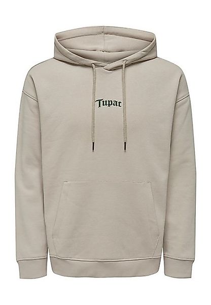 ONLY & SONS Hoodie Hoodie Tupac Kapuzensweatshirt (1-tlg) günstig online kaufen