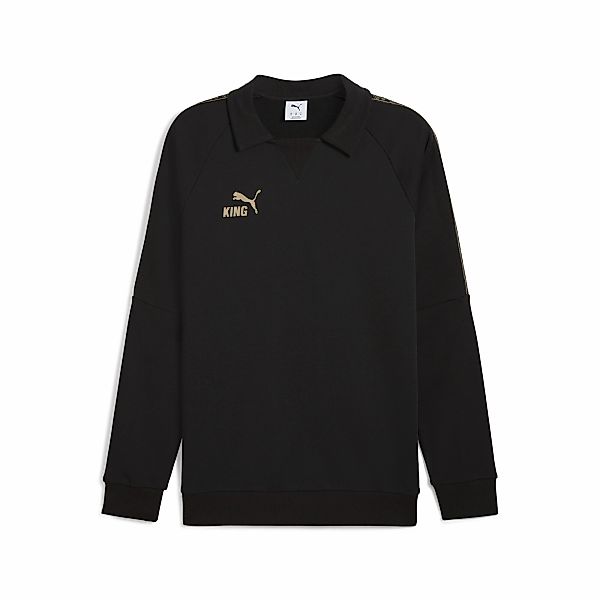 PUMA Sweatjacke "KING Drill Fußballoberteil Herren" günstig online kaufen