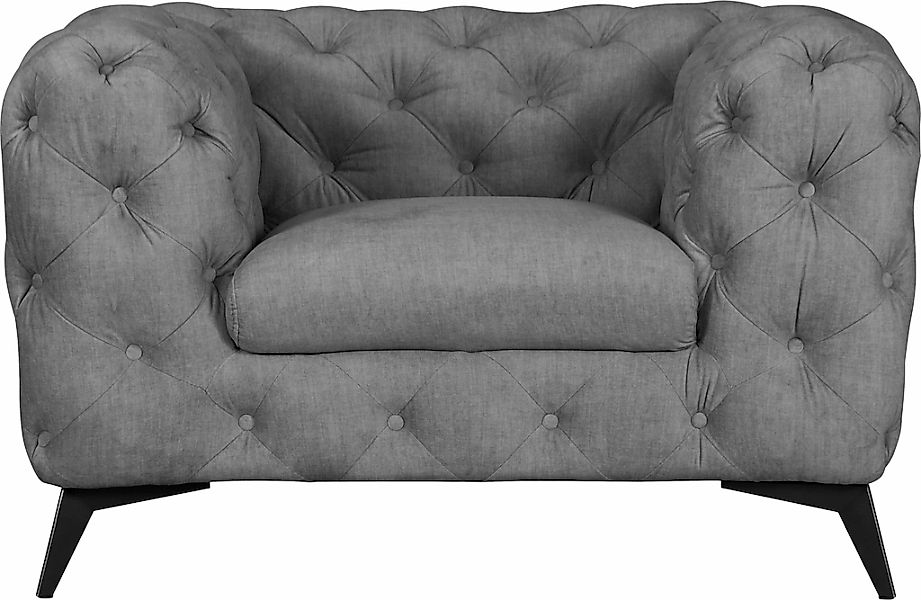 Home affaire Chesterfield-Sessel "Glynis Sessel" aufwändige Knopfheftung, m günstig online kaufen