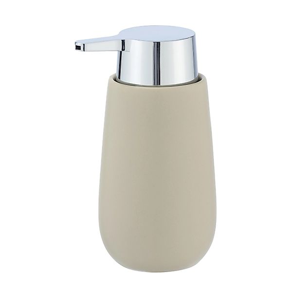 WENKO Seifenspender "Badi" Beige Keramik, 320 ml günstig online kaufen