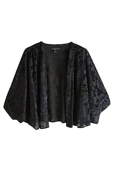 Next Jackenblazer Kurzärmeliger Devore-Cover-up (1-tlg) günstig online kaufen