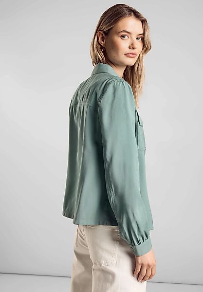 STREET ONE Blouson, ohne Kapuze, in angenehmen Materialmix günstig online kaufen