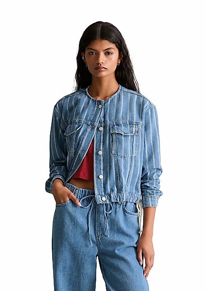 Marc OPolo DENIM Jeansjacke "aus reiner Bio-Baumwolle" ohne Kapuze günstig online kaufen