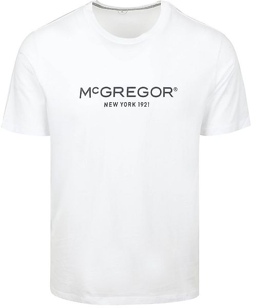 McGregor Essential T-Shirt Logo Weiß - Größe L günstig online kaufen