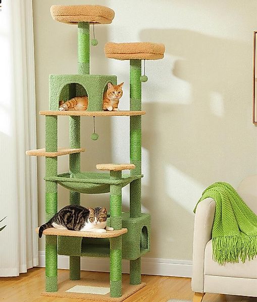 Purpurra Kratzbaum Katzenturm mit Hängematte und Katzenhöhle, 4 Höhen günstig online kaufen