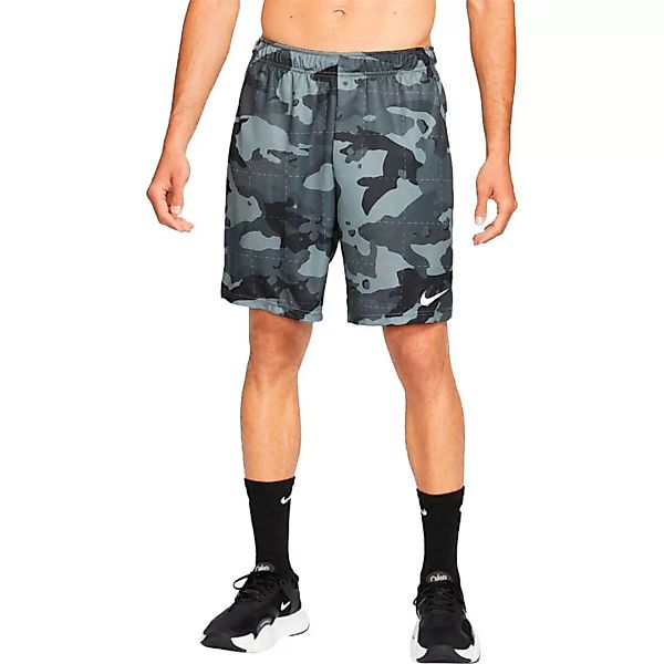 Nike Dri Fit Camo Shorts Hosen XL Smoke Grey / White günstig online kaufen