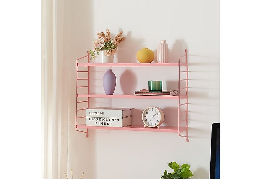 en.casa Wandregal, 1-tlg., »Strängnäs« Rosa günstig online kaufen